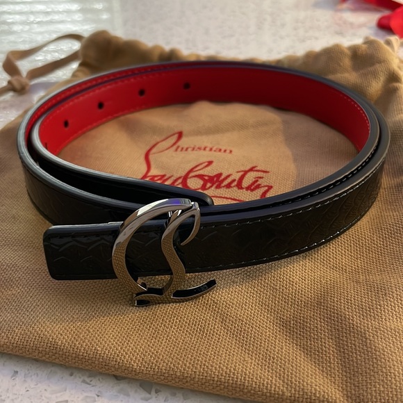 Christian louboutin CL logo belt - Picture 2 of 6